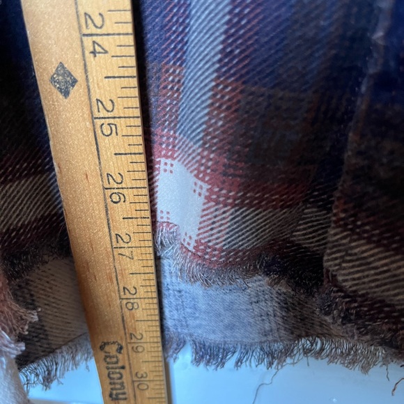 BDG Urban Outfitters Vintage Flannel Plaid Shirt - Picture 11 of 12